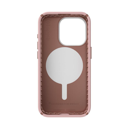 Speck Presidio2 Pro ClickLock & MagSafe - Etui iPhone 15 Pro (Dahlia Pink/Rose Copper)