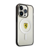 Ferrari Outline Magsafe - Case for iPhone 14 Pro Max (Transparent)