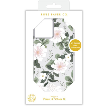 Rifle Paper Clear - Étui pour iPhone 14 (Willow)