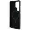Karl Lagerfeld Saffiano Full Wrapped Elongated Metal Logo MagSafe - Case for Samsung Galaxy S25 Ultra (black)