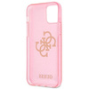 Guess Glitter 4G Big Logo - Etui iPhone 12 Pro Max (różowy)