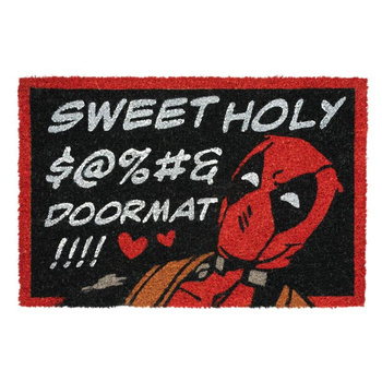 WYCIERACZKA POD DRZWI WEWNĘTRZNA, Kokosowa, Marvel Deadpool (40 x 60 cm)