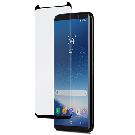 Moshi IonGlass - Verre de protection d'écran pour Samsung Galaxy S9 (Noir)