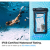 Spigen A601 Universal Waterproof Case - Étui pour smartphones jusqu'à 6,9" (Noir)
