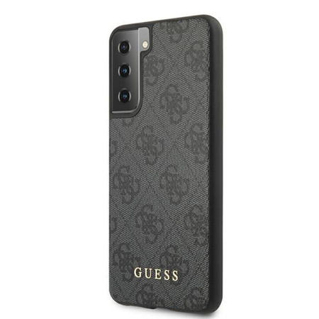 Guess 4G fém logó - Samsung Galaxy S21 tok (szürke)