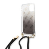 Guess 4G Gradient Hard Case - tok levehető kulccsal iPhone 11 Pro (fekete)