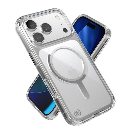 ETUI MAGSAFE PANCERNE DO IPHONE 17 PRO Speck PRZEZROCZYSTE BEZBARWNE CASE