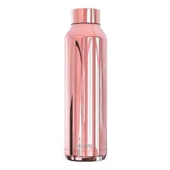 Quokka Solid - Edelstahl-Thermosflasche 630 ml (Elegantes Roségold)