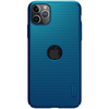 Nillkin Super Frosted Shield - Apple iPhone 11 Pro Max Hülle mit Logoausschnitt (Peacock Blue)