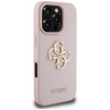 Guess Grained Big 4G Logo Small Classic Logo - Case for iPhone 16 Pro (pink)