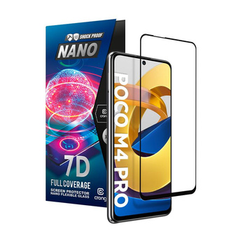 Crong 7D Nano Flexible Glass – Full Coverage Hybrid Screen Protector 9H POCO M4 Pro 5G