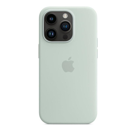 Apple Silicone Case - Silicone Case with MagSafe for iPhone 14 Pro (agave)