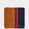 Nillkin Qin Leather Case - Coque pour Apple iPhone 12 / 12 Pro (Rouge)