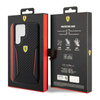Ferrari Carbon Contrast Edges - Samsung Galaxy S23 Ultra Gehäuse (schwarz)