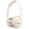 Guess Metal Logo Script - Kabellose Over-Ear-Kopfhörer Bluetooth V5.3 (beige)