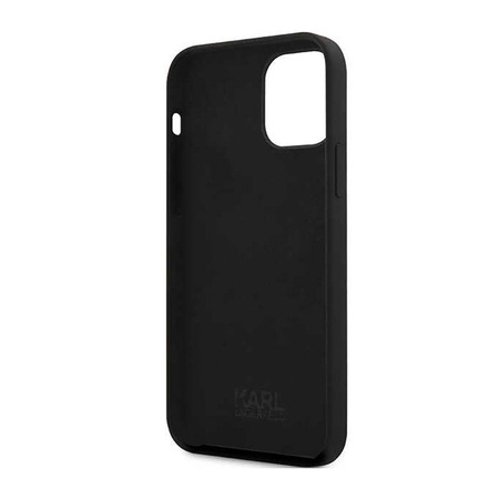 Karl Lagerfeld Silikonové pouzdro NFT Choupette - iPhone 12 / iPhone 12 Pro (černé)