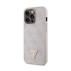 Guess Crossbody 4G Metal Logo - Etui iPhone 13 Pro (różowy)