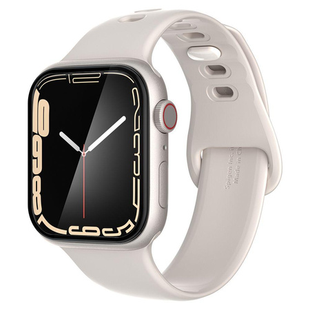 Spigen Proflex EZ FIT 2-Pack - Hybridní sklo pro Apple Watch 8 / 7 41 mm (2 ks)