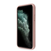 Guess Saffiano 4G Circle Logo - iPhone 11 Pro tok (rózsaszín)