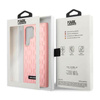 Karl Lagerfeld Monogram 3D Pattern - Samsung Galaxy S23 Ultra Case (pink)