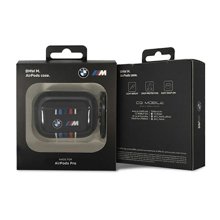 BMW Multiple Coloured Lines - Case for Apple AirPods Pro (Black)