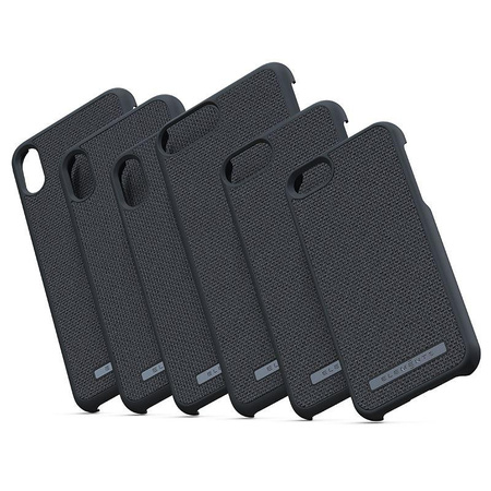 Nordic Elements Original Idun - Anyag tok iPhone Xs Max készülékhez (sötétszürke)