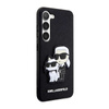 Karl Lagerfeld NFT Saffiano Karl & Choupette - Samsung Galaxy S23 Tasche (schwarz)
