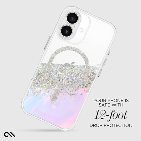 Case-Mate Karat Soap Bubble MagSafe – Etui do iPhone 16 Pro Max