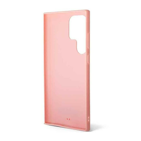Karl Lagerfeld Monogram 3D Pattern - Samsung Galaxy S23 Ultra Case (pink)