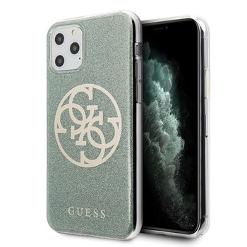 Guess Circle Glitter 4G - iPhone 11 Pro Max Tasche (khaki)
