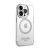 Guess Metal Outline MagSafe - Case for iPhone 14 Pro (Clear)