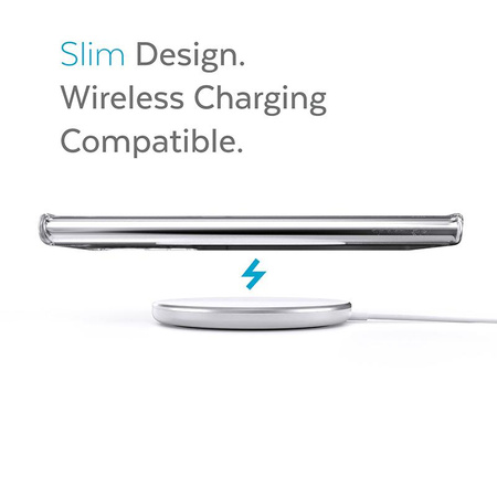 Speck Presidio Perfect-Clear - Étui pour Samsung Galaxy S22 Ultra avec revêtement MICROBAN (transparent/transparent)