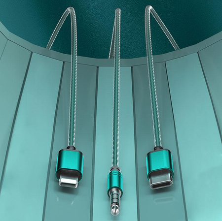 WEKOME YB08 Blackin Series - Casque filaire HiFi Lightning (Vert)