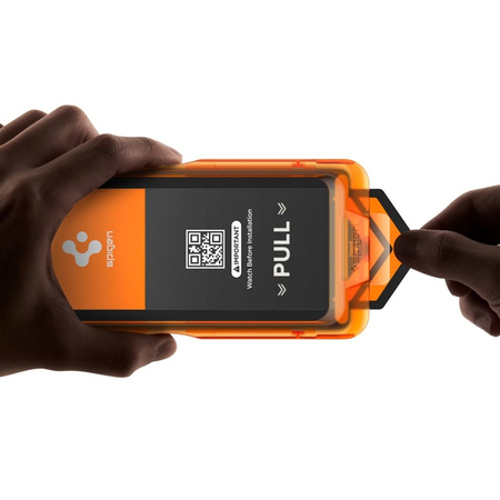 Szkło Hartowane do iPhone 17 Pro z Ramką Spigen AlignMaster Szybka 9H 3x