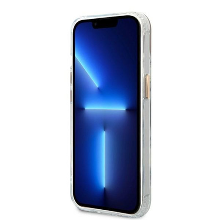 Guess Metal Outline MagSafe - Case for iPhone 13 (Clear)