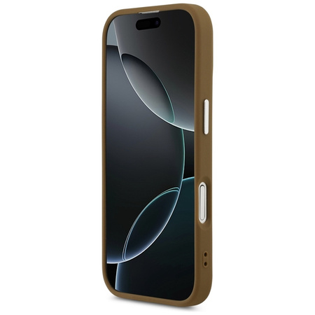 Guess Triangle Logo MagSafe - Case iPhone 17 (Brown)