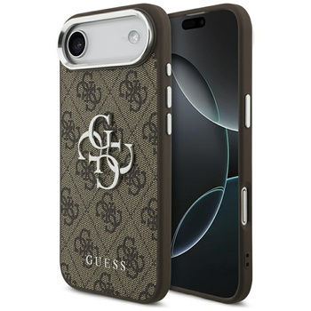 Guess 4G Big 4G Classic Logo - Case iPhone Air (Brown / Silver)