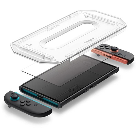 Spigen Glas.TR EZ Fit 2-Pack – Gehärtetes Glas für Nintendo Switch 2 (2 Stück)