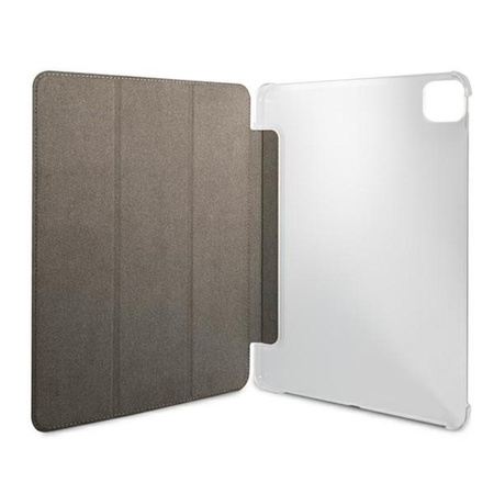 Guess Saffiano 4G Big Metal Logo - iPad Pro 12.9" 2021 Case (black)