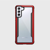 X-Doria Raptic Shield - Samsung Galaxy S21+ Aluminiumgehäuse (antimikrobieller Schutz) (Rot)