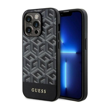 Guess GCube Stripes MagSafe - iPhone 14 Pro Case (Noir)