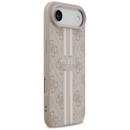 Guess 4G Printed Stripes MagSafe - Hülle iPhone Air (rosa)
