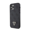 Guess Crossbody 4G Metal Logo - Coque iPhone 12 / iPhone 12 Pro (noir)