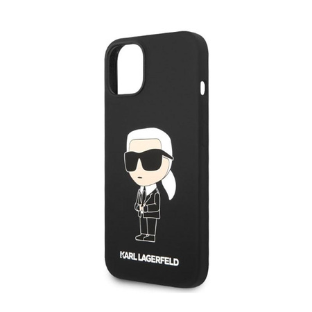 Karl Lagerfeld Silicone NFT Ikonik - iPhone 14 Case (black)