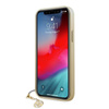 Kolekce Guess 4G Charms - pouzdro pro iPhone 12 Pro Max (hnědé)