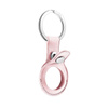 Puro SKY Case - Apple AirTag keychain in eco-friendly leather (sand pink)