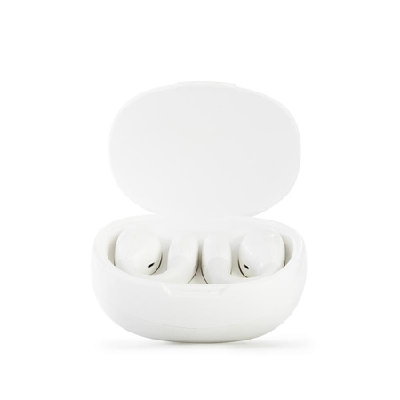 WEKOME VA12 Clip-On - Casque sans fil Bluetooth V5.2 TWS avec étui de chargement (blanc)