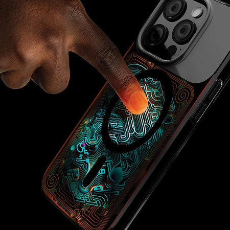 STM Reveal Warm MagSafe - Tasche für das iPhone 15 Pro Max (Black Realm)