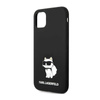 Karl Lagerfeld Silicone NFT Choupette - Coque iPhone 11 (noir)