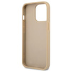 Guess Saffiano Triangle Logo Case – Etui iPhone 13 Pro Max (beżowy)